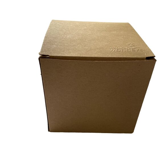 Natural Wonders Brown Kraft Cardboard Box 6x6x6 Eco Friendly Recyclable u - Picture 3 of 6